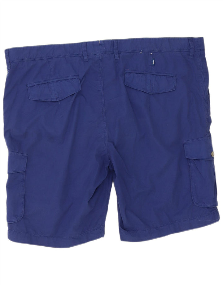Bogner Herren Modern Fit Cargo Shorts 3XL W44 Blau Baumwolle