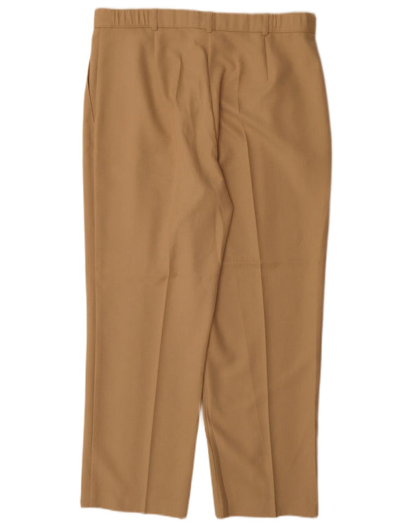 Gerade Chino-Hose für Damen von Marks & Spencer, Gr. 16, Größe L, W34, L28, Beige
