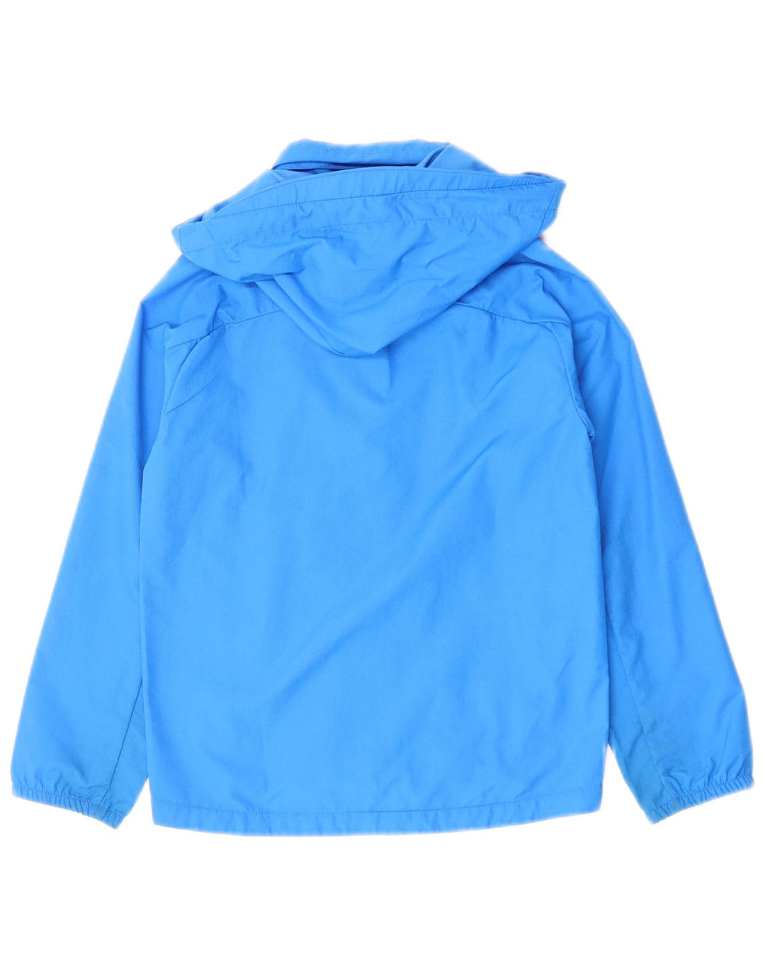 Puma Jungen Regenjacke mit Kapuze, 7–8 Jahre, blaues Polyester