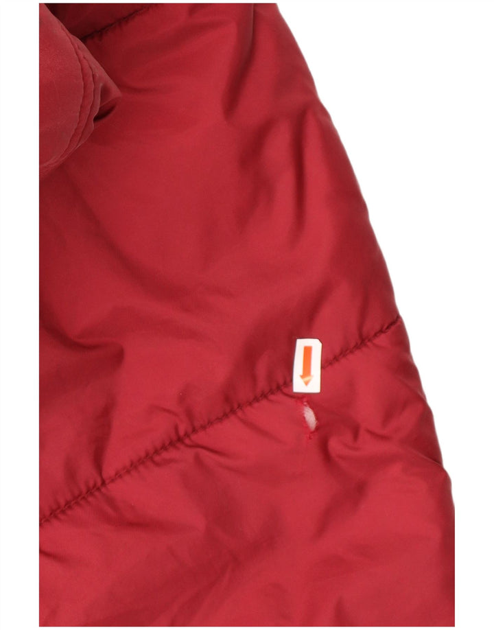 Vintage Herren Wattierte Jacke UK 42 XL Rot