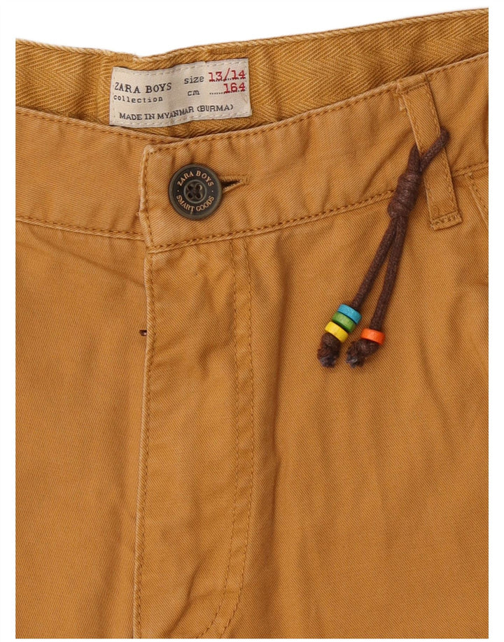 Zara Cargo-Shorts für Jungen, 13–14 Jahre, W28, braune Baumwolle