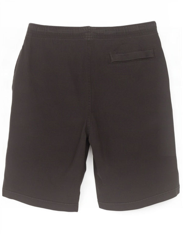 Nike Herren-Sportshorts, mittelgroß, schwarze Baumwolle
