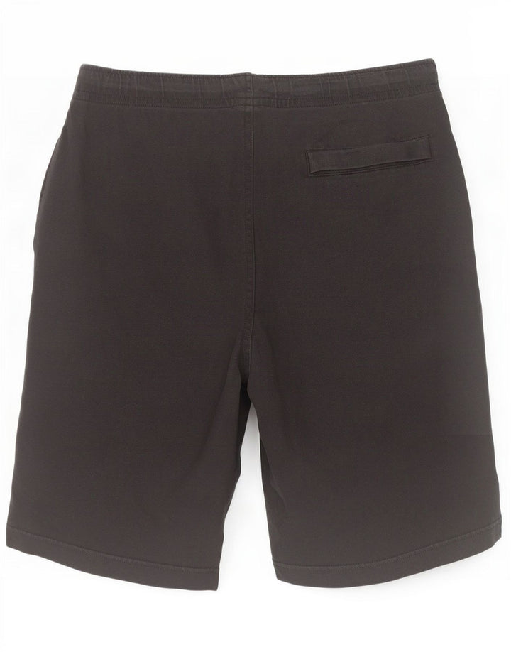 Nike Herren-Sportshorts, mittelgroß, schwarze Baumwolle