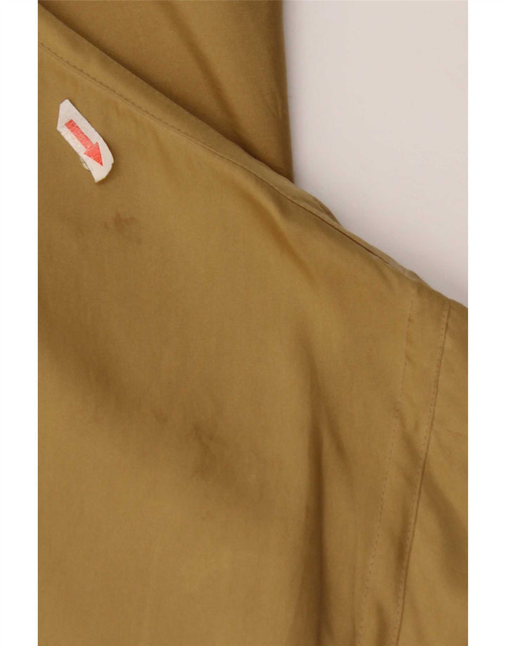 Paul & Shark Herren Bomberjacke UK 42 XL Gelbe Seide
