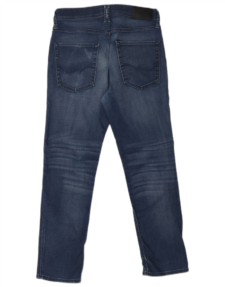 JACK & JONES Herren Tim Straight Jeans W32 L30 Blau