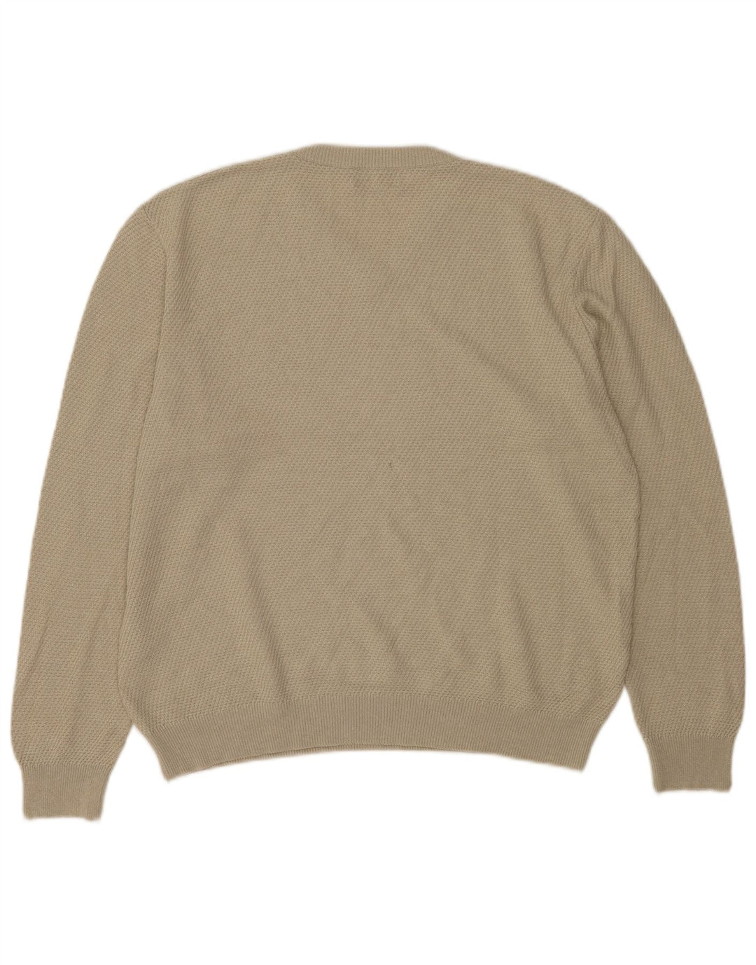 Marks & Spencer Herren-Pullover mit V-Ausschnitt, mittelbeigefarbenes Acryl