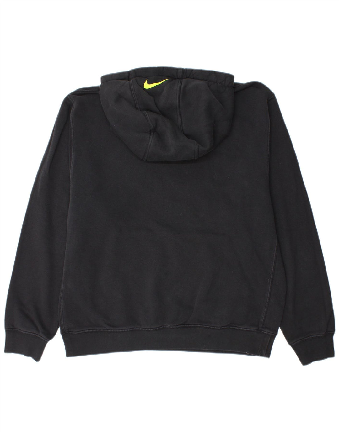NIKE Herren-Kapuzenpullover mit Grafik, mittelschwarz, Baumwolle