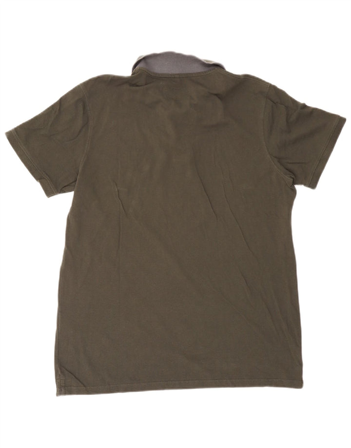Carrera Herren Regular Fit Poloshirt XL Khaki Baumwolle