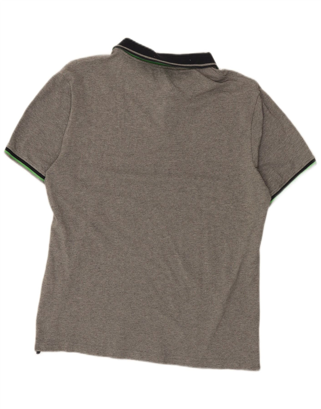 CHAMPION Mens Polo Shirt XL Grey Cotton