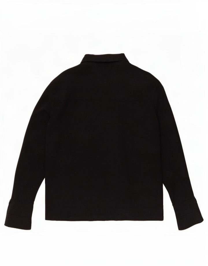Marks & Spencer Damen-Cardigan-Pullover UK 16 Große schwarze Viskose