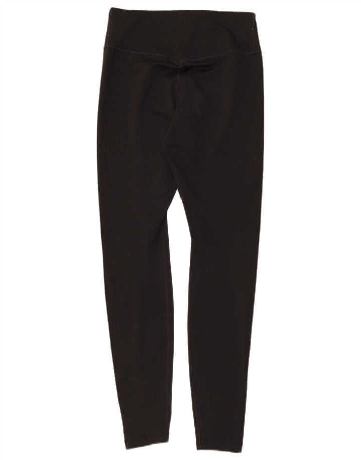 NIKE Damen Dri Fit Leggings UK 10 Small Schwarz Polyester