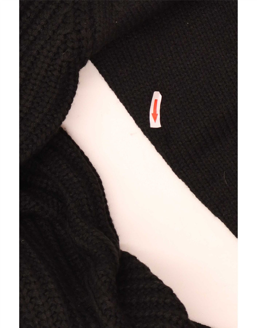 Topshop Damen-Strickjacke in Übergröße, lang geschnitten, EU 36/38, Größe S, Schwarz