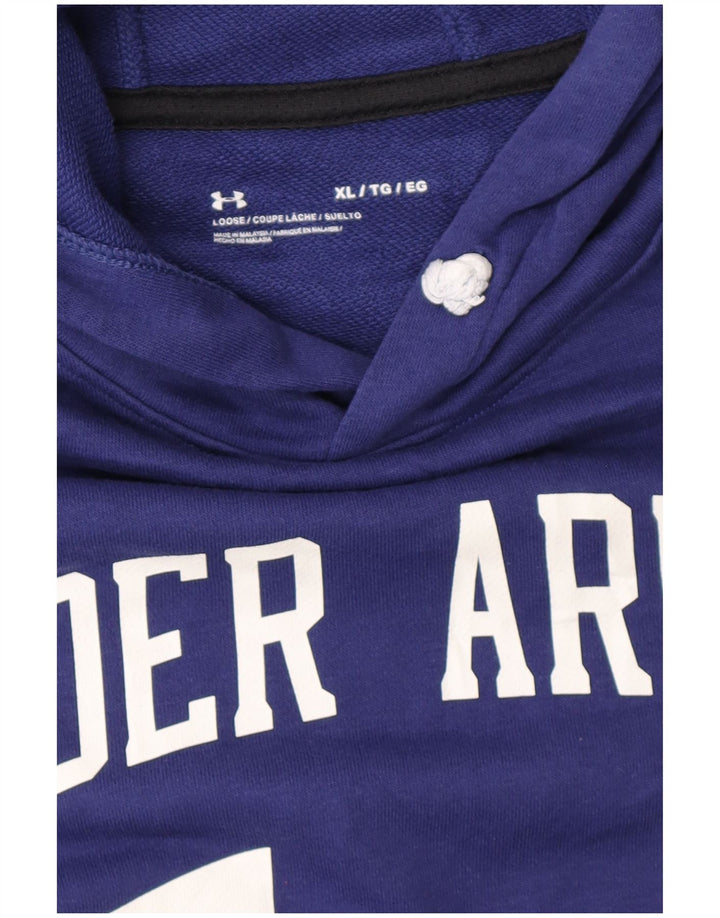Under Armour Herren Graphic Hoodie Pullover XL Marineblau