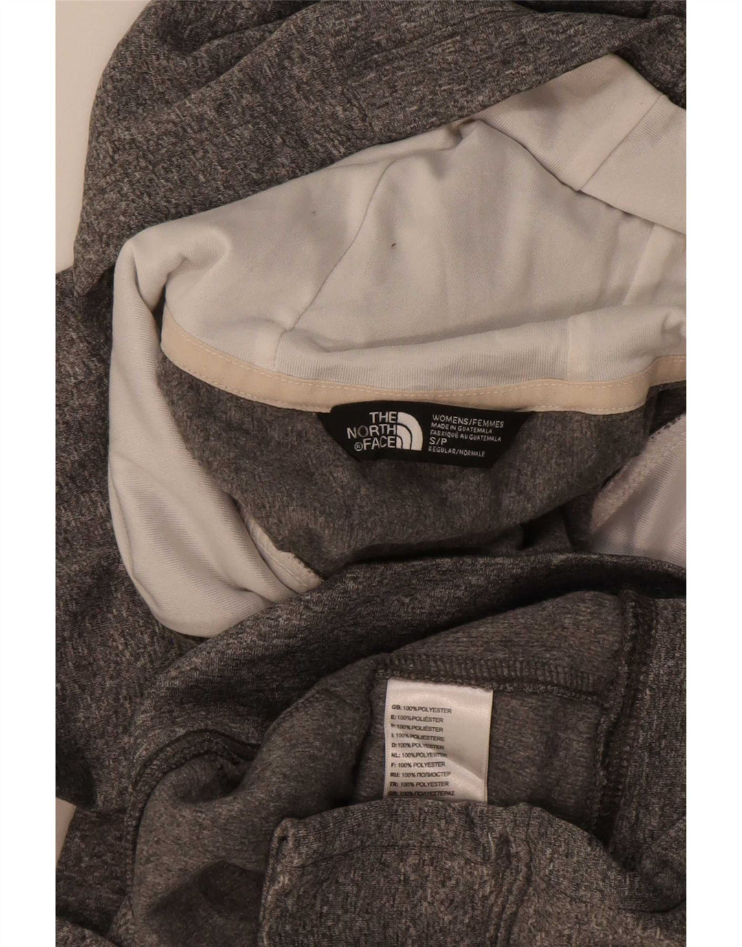 The North Face Damen-Kapuzenpullover mit Grafik, UK 10, Größe S, Grau, Polyester