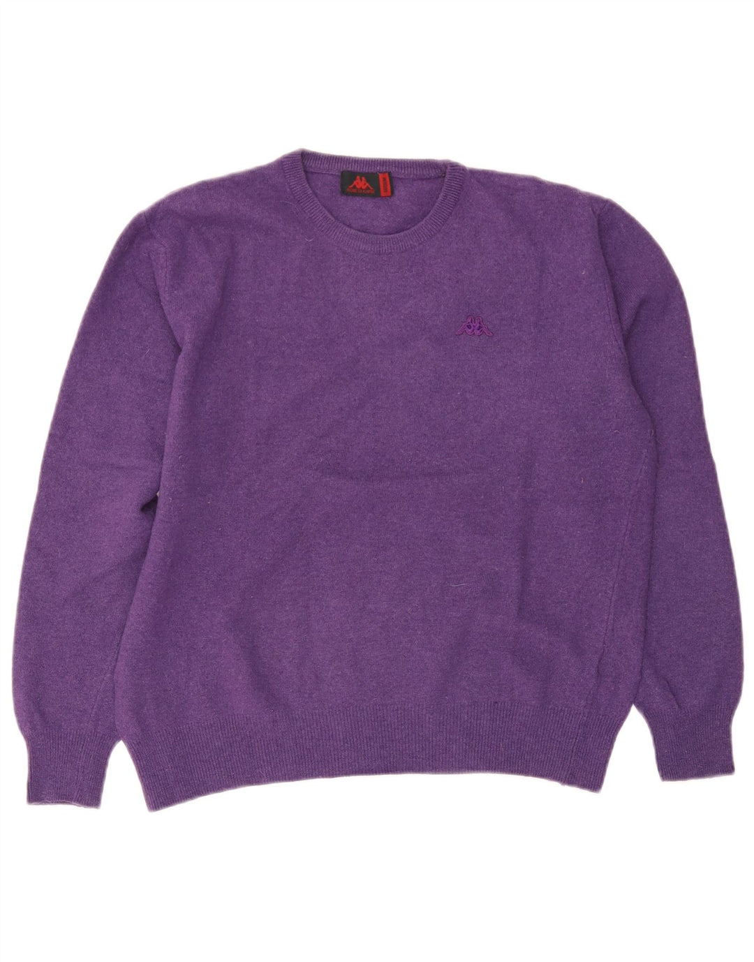 Kappa Damen-Pullover mit Rundhalsausschnitt, UK 14, mittelviolette Wolle
