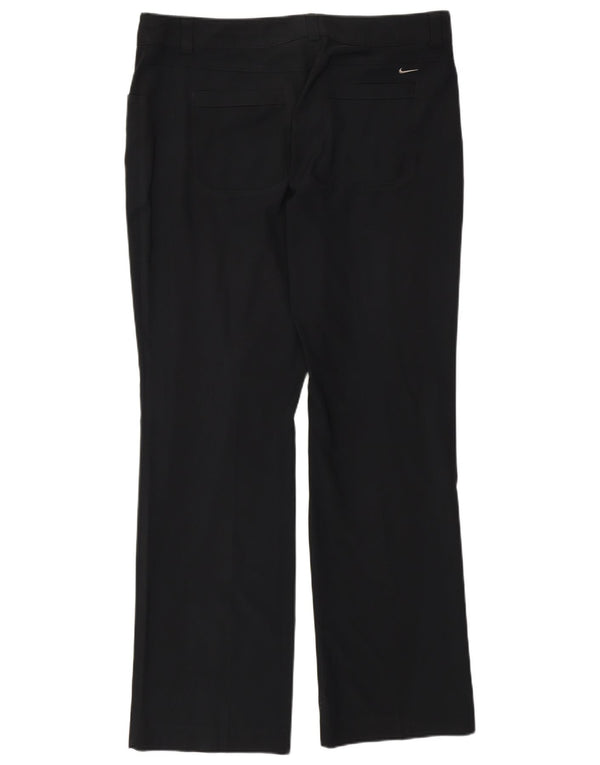 Nike Damen Golf Bootcut Freizeithose UK 14 Medium W34 L31 Schwarz