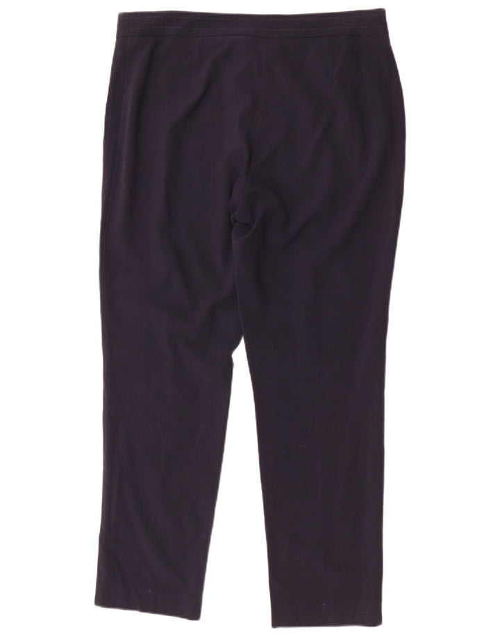 Marks & Spencer Damen Freizeithose UK 12 M W32 L27 Marineblau