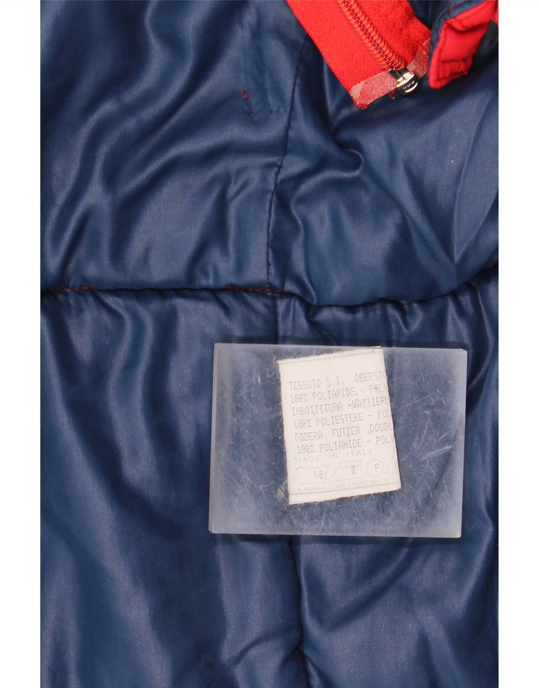 BRUGI Herren Wattierte Jacke IT 50 Large Rot Polyamid