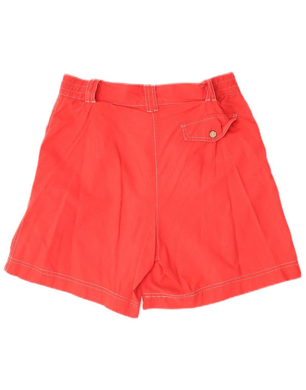 Vintage Damen Casual Shorts IT 42 Medium W30 Rot
