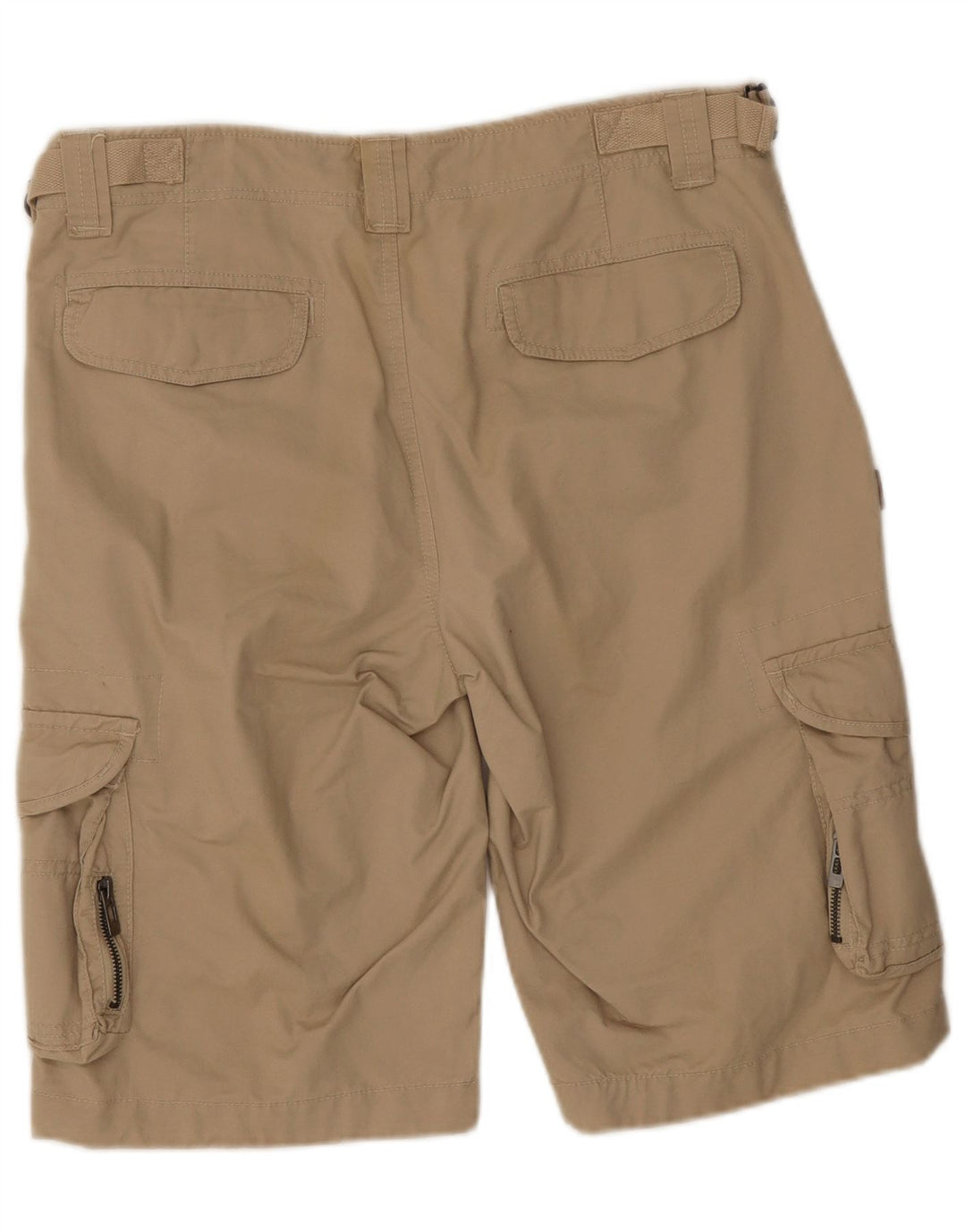 Vintage Herren Cargo Shorts W31 Mittelbeige Baumwolle