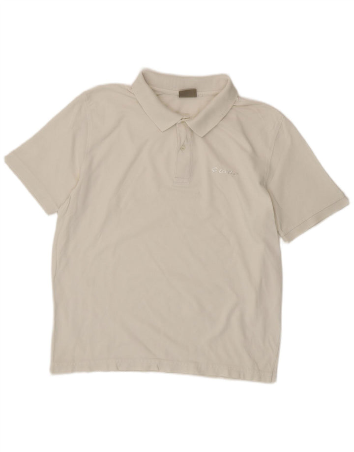 Lotto Herren Poloshirt Medium Weiß