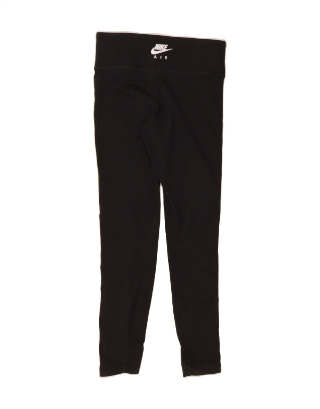 NIKE Womens Graphic Leggings UK 10 Small  Black Cotton Vintage Nike and Second-Hand Nike from Messina Hembry 