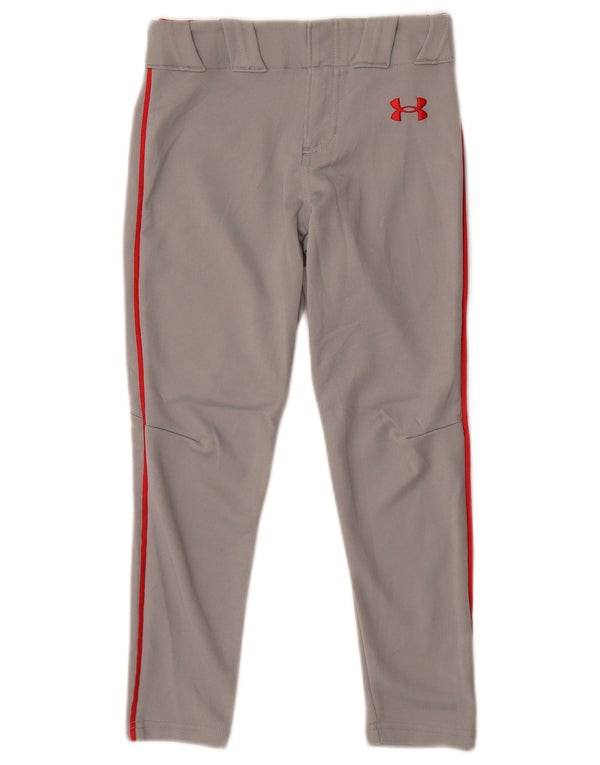 Under Armour Skinny-Freizeithose für Jungen, 7–8 Jahre, Größe S, W22, L22, Grau