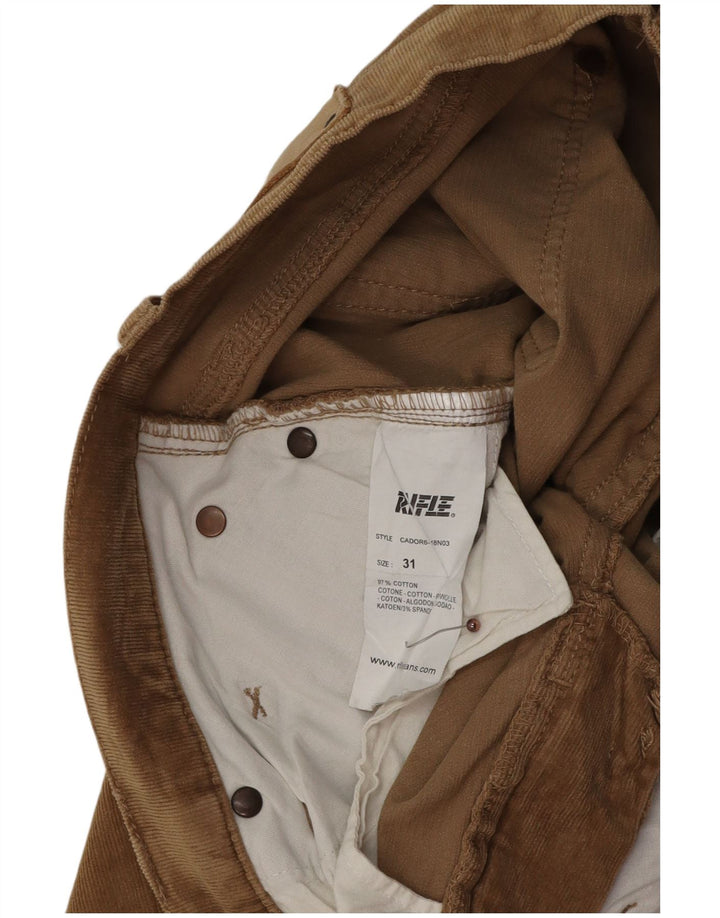 RIFLE Gerade Cordhose für Damen W31 L28 Beige Baumwolle