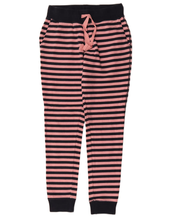 Jack Wills Damen-Trainingshose, Jogginghose, Gr. 6, XS, rosa, gestreift, Baumwolle