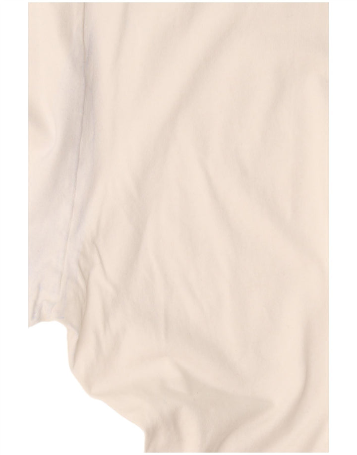 Marks & Spencer Damen Capri-Leggings UK 18 XL Weiße Baumwolle