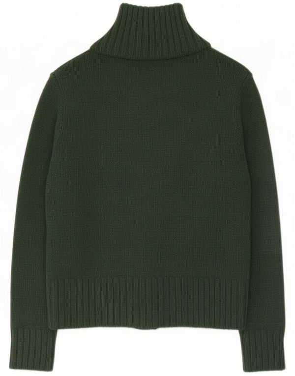 Pierre Cardin Damen-Strickjacke in Übergröße IT 38 XS Grün Acryl