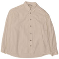 Zara Damen-Oversize-Hemd, UK 10, Größe S, weiße Baumwolle