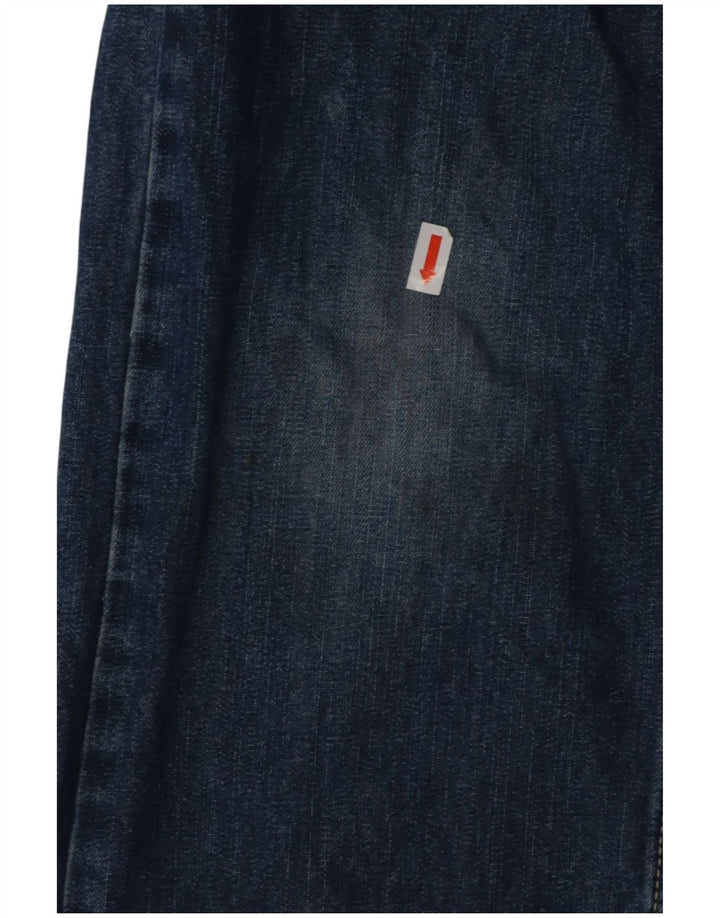 LEE Jungen-Jeans mit weitem Bein, 7–8 Jahre, W24, L23, Blau
