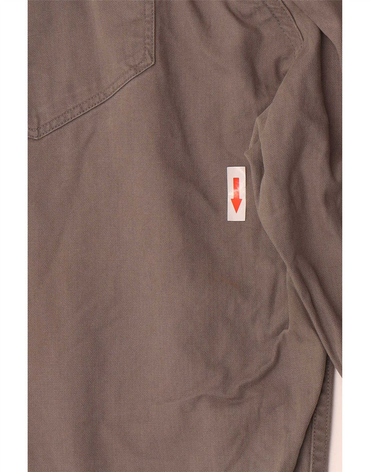 Marks & Spencer Herren Autograph gerade geschnittene Hose W40 L25 Grau