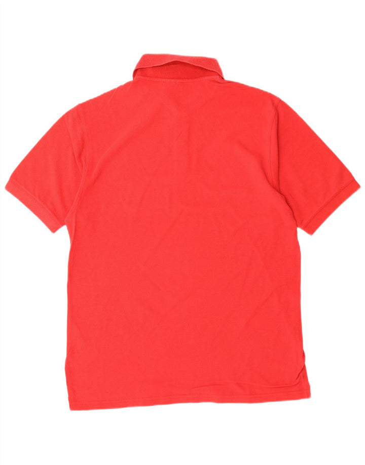 DIADORA Herren-Poloshirt, große rote Baumwolle