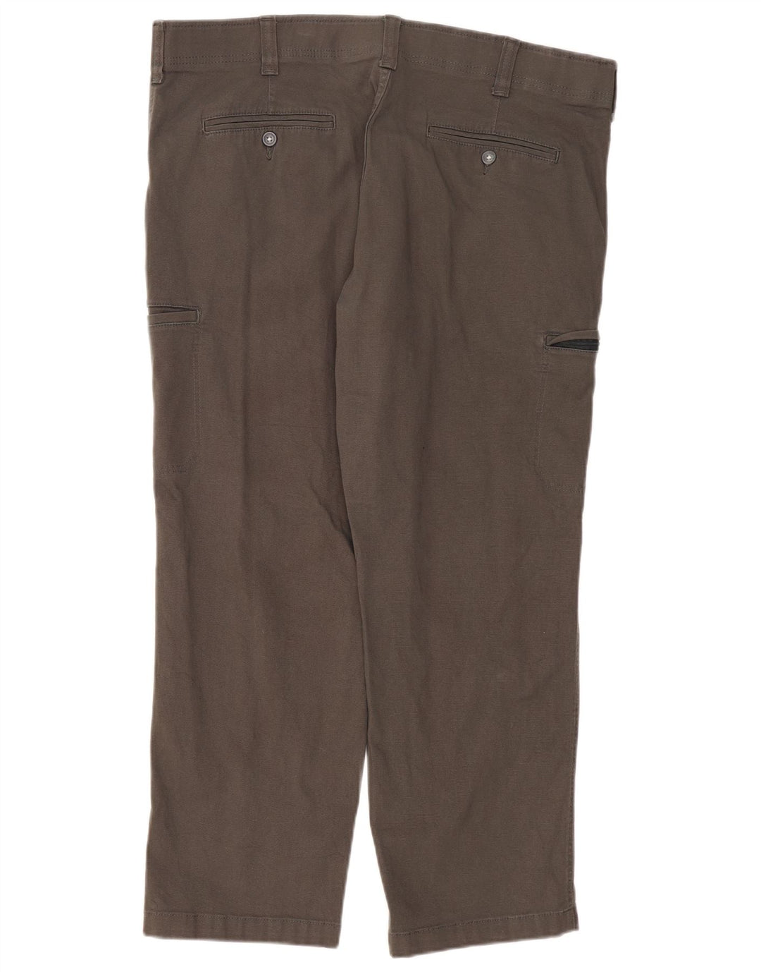 LEE Gerade Herren-Cargohose, W40, L30, graue Baumwolle
