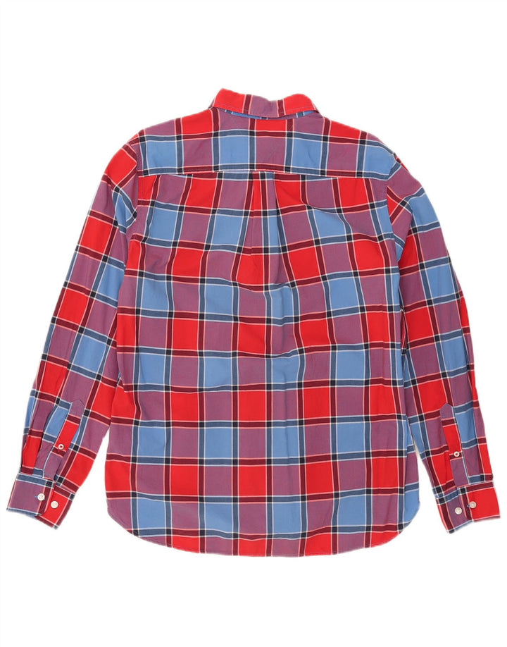 Tommy Hilfiger Herrenhemd, mittelgroß, mehrfarbig, kariert, Baumwolle