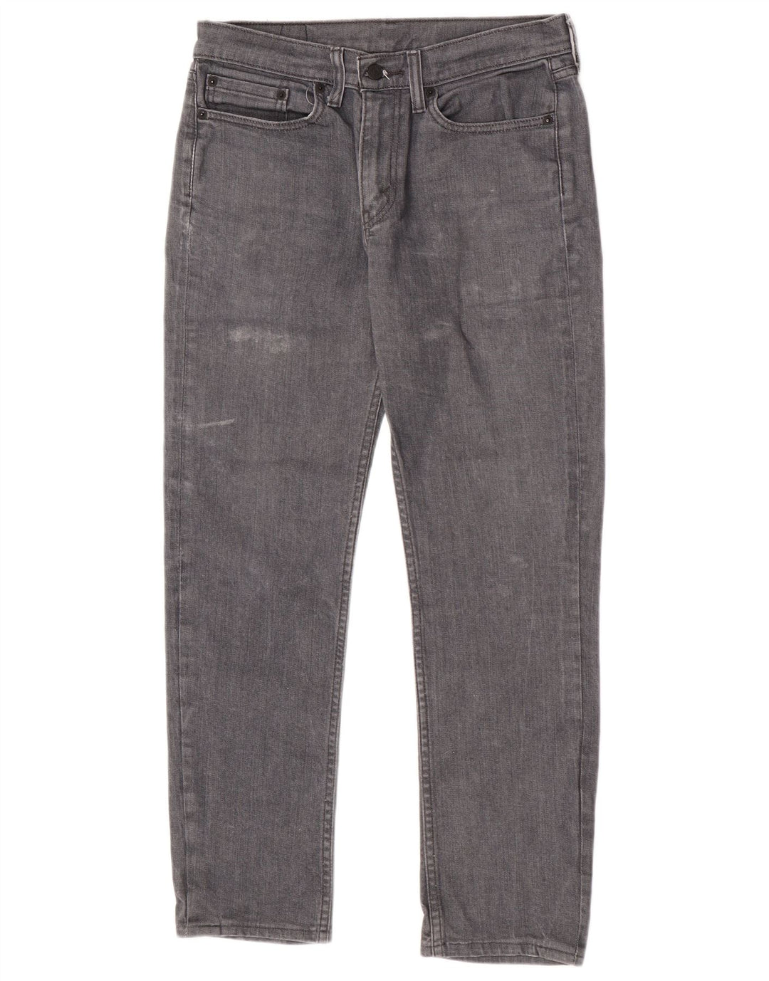Levi's Herren 514 Straight Jeans W31 L29 Graue Baumwolle