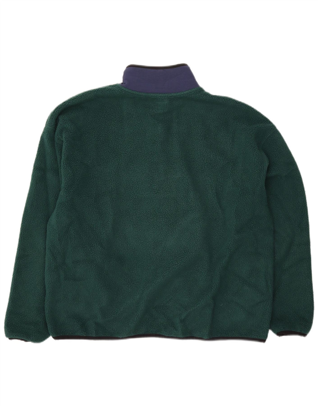 Levi's übergroßer Fleece-Pullover für Damen, UK 14, Mittelgrün, Farbblock