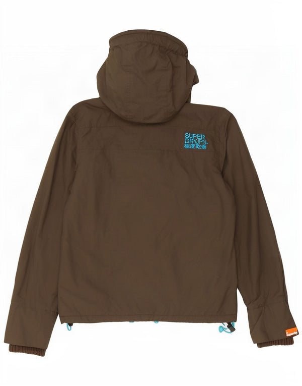 Superdry Damen Graphic Windjacke UK 14 Medium Khaki
