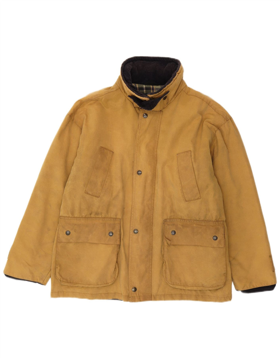 P.G.Field Herrenjacke aus gewachster Baumwolle, UK 38, Mittelbeige