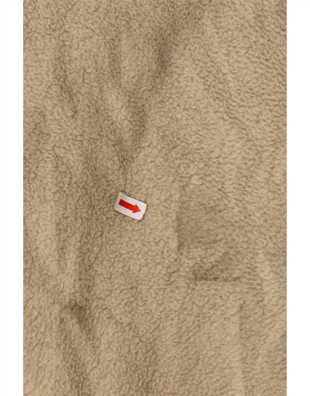 FILA Herren Fleecejacke UK 36 Small Beige Colourblock Polyester