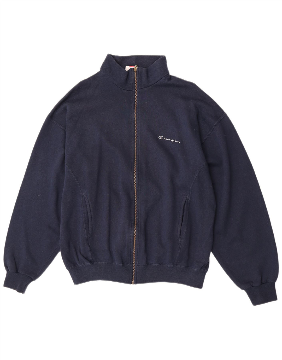 Champion Herren-Trainingsanzugoberteil, XL, Marineblau, Baumwolle
