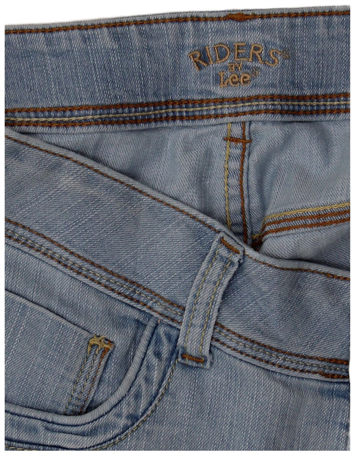 Lee Damen Riders Denim Shorts W34 Large Blau