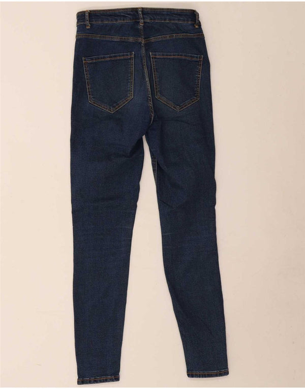 Zara Damen Trafaluc Skinny Jeans EU 38 Small W28 L26 Blaue Baumwolle