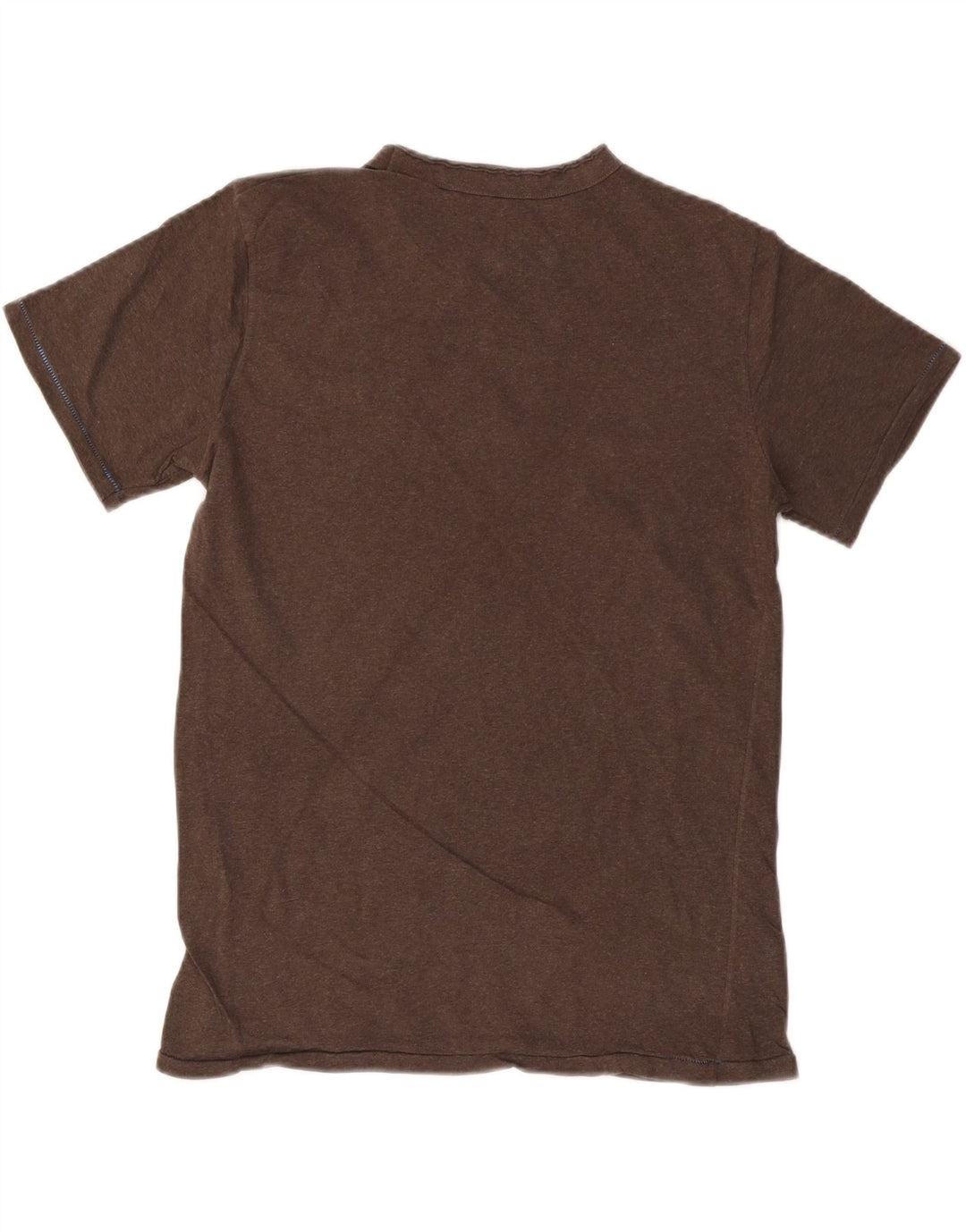 BENETTON Herren T-Shirt Top Mittelbraun