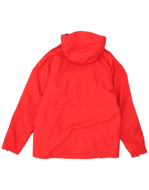Columbia Herren Omni-Heat Hooded Windjacke, UK 38, Mittelrot