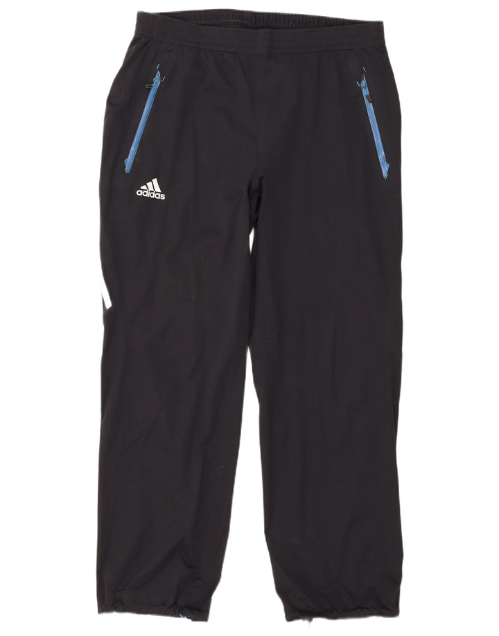 Adidas Herren-Trainingshose, Jogginghose, Größe L, Schwarz, Polyester