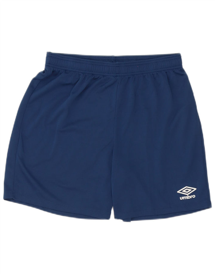 Umbro Damen Sportshorts UK 12 Medium Marineblau Polyester