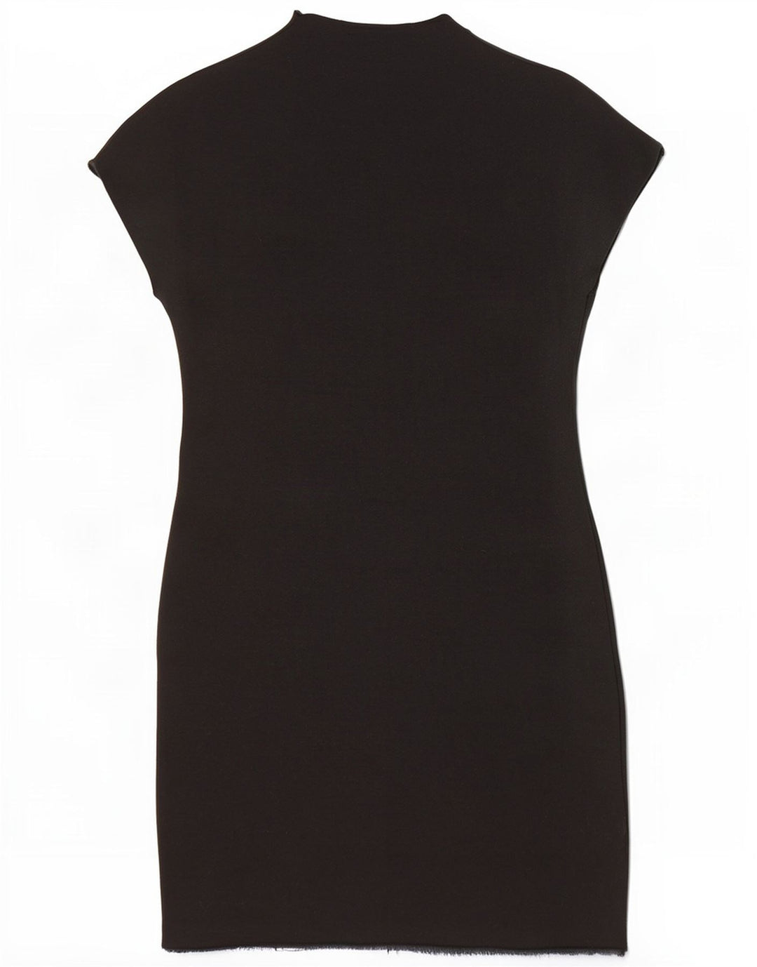 Zara Damen Figurbetontes Kleid UK 12 Medium Schwarz Viskose